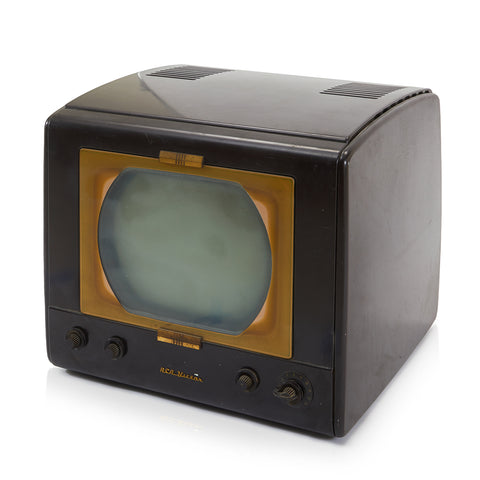 Black 1950's RCA Television