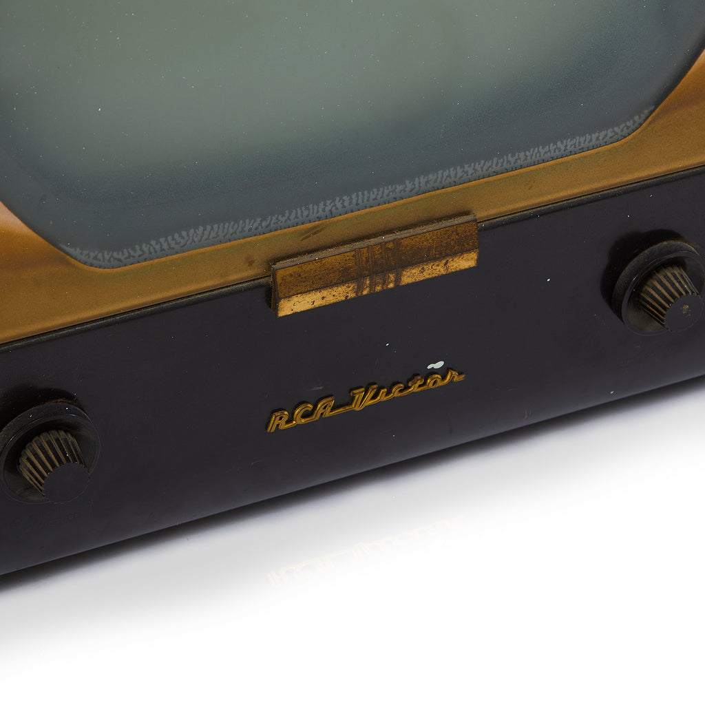 Black 1950's RCA Television