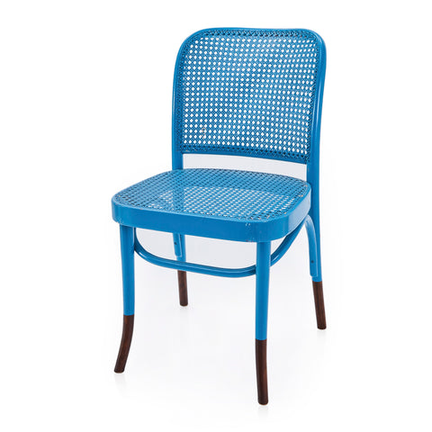 Cane Back Chair - Blue