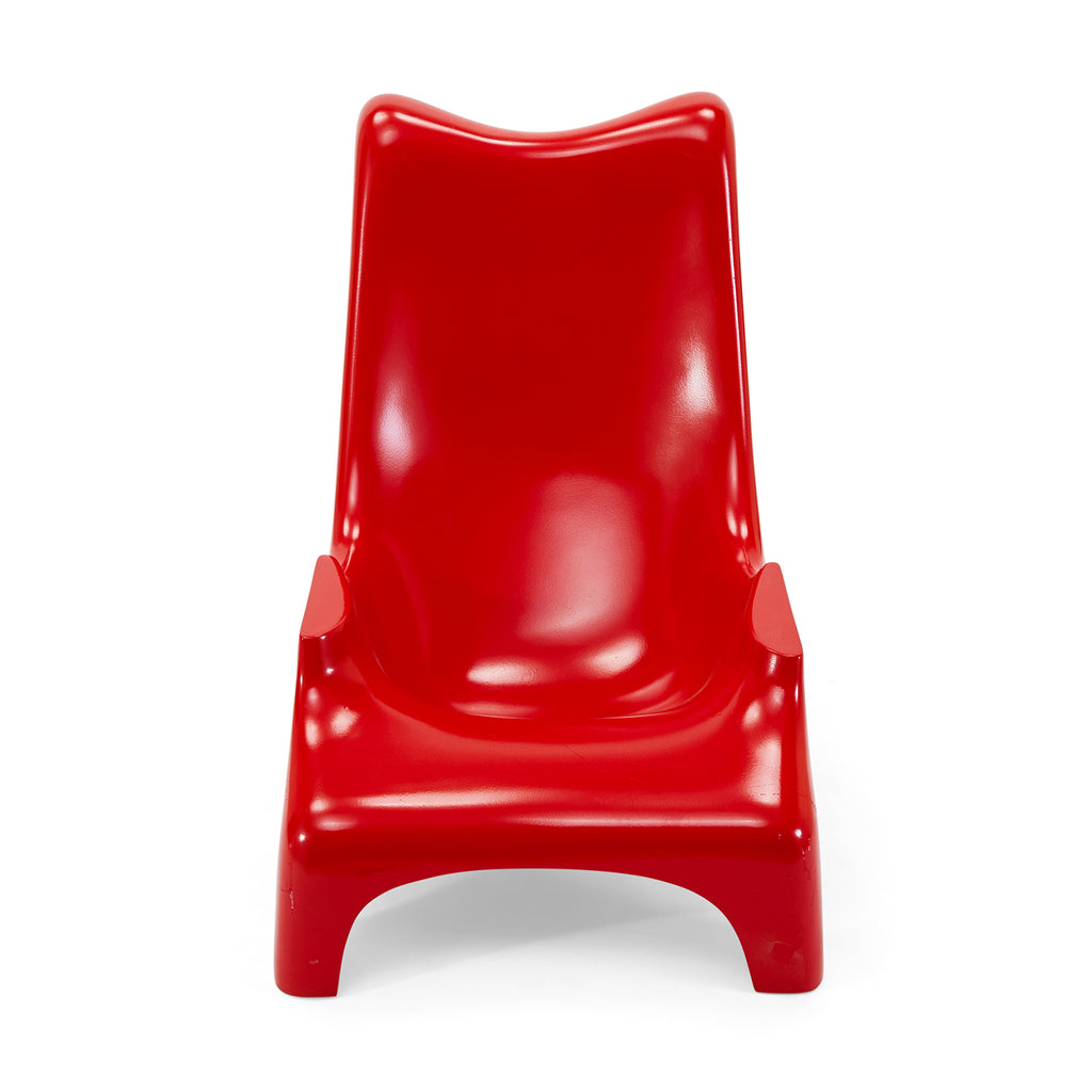 Red Slide Lounge Chair