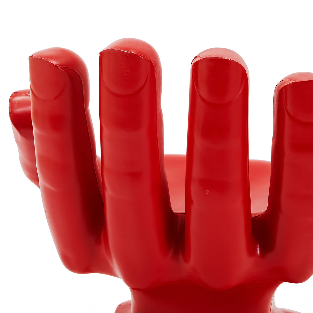 Red Hand Chair