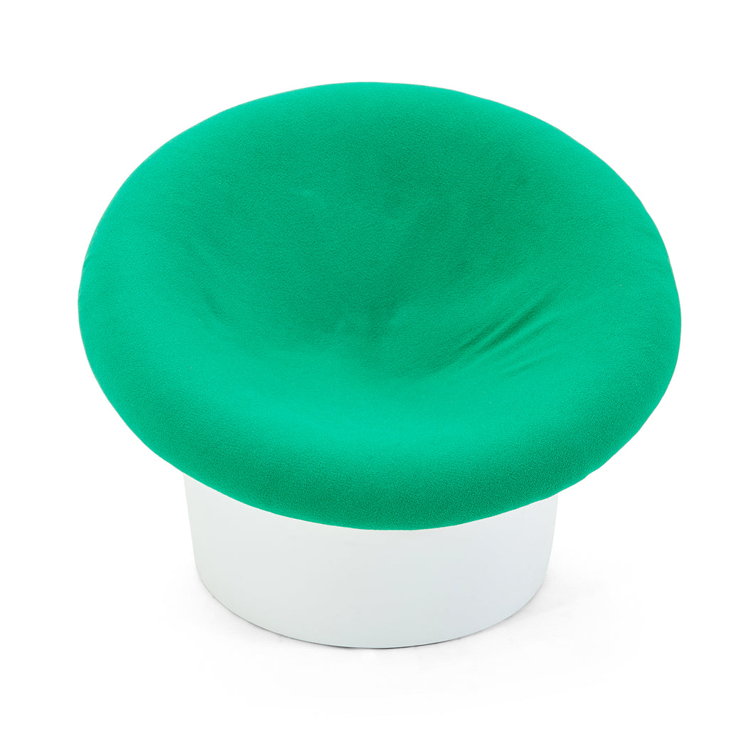 Green & White Mushroom Chair