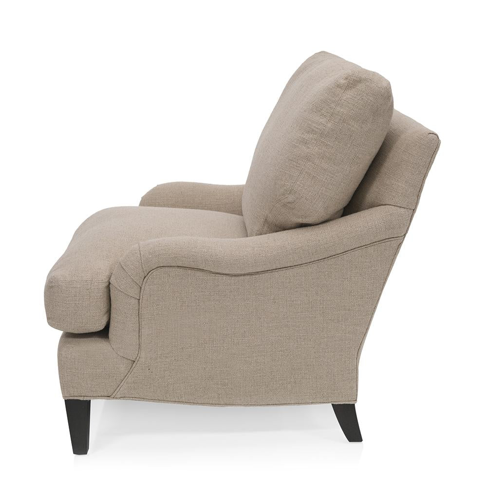Contemporary Beige Essex Arm Chair