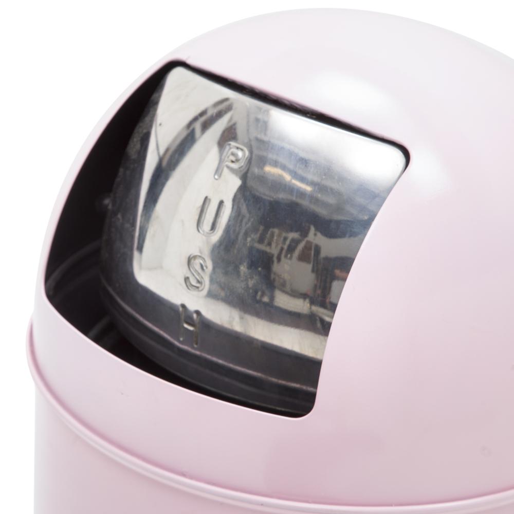 Pink Tall Trash Can