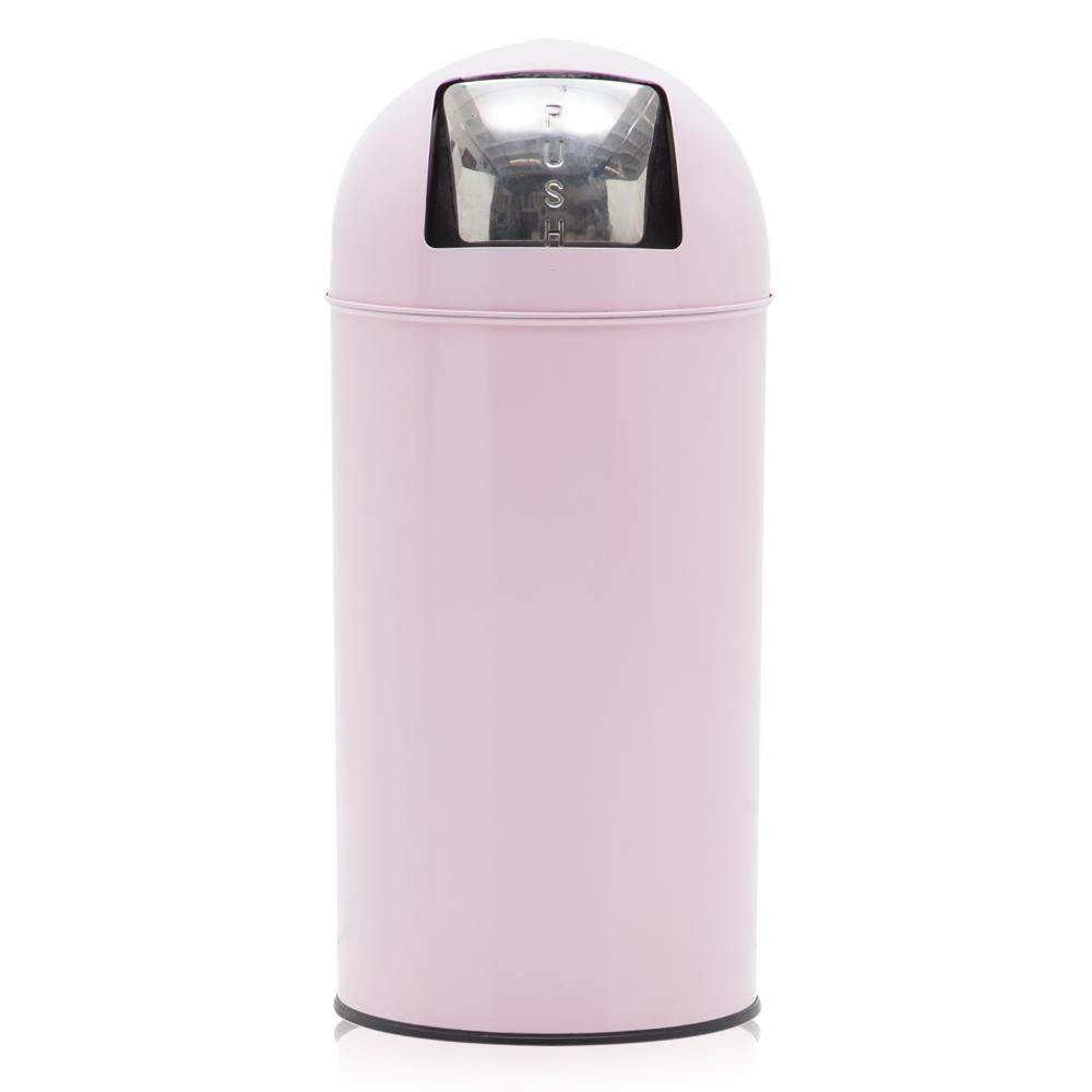 Pink Tall Trash Can