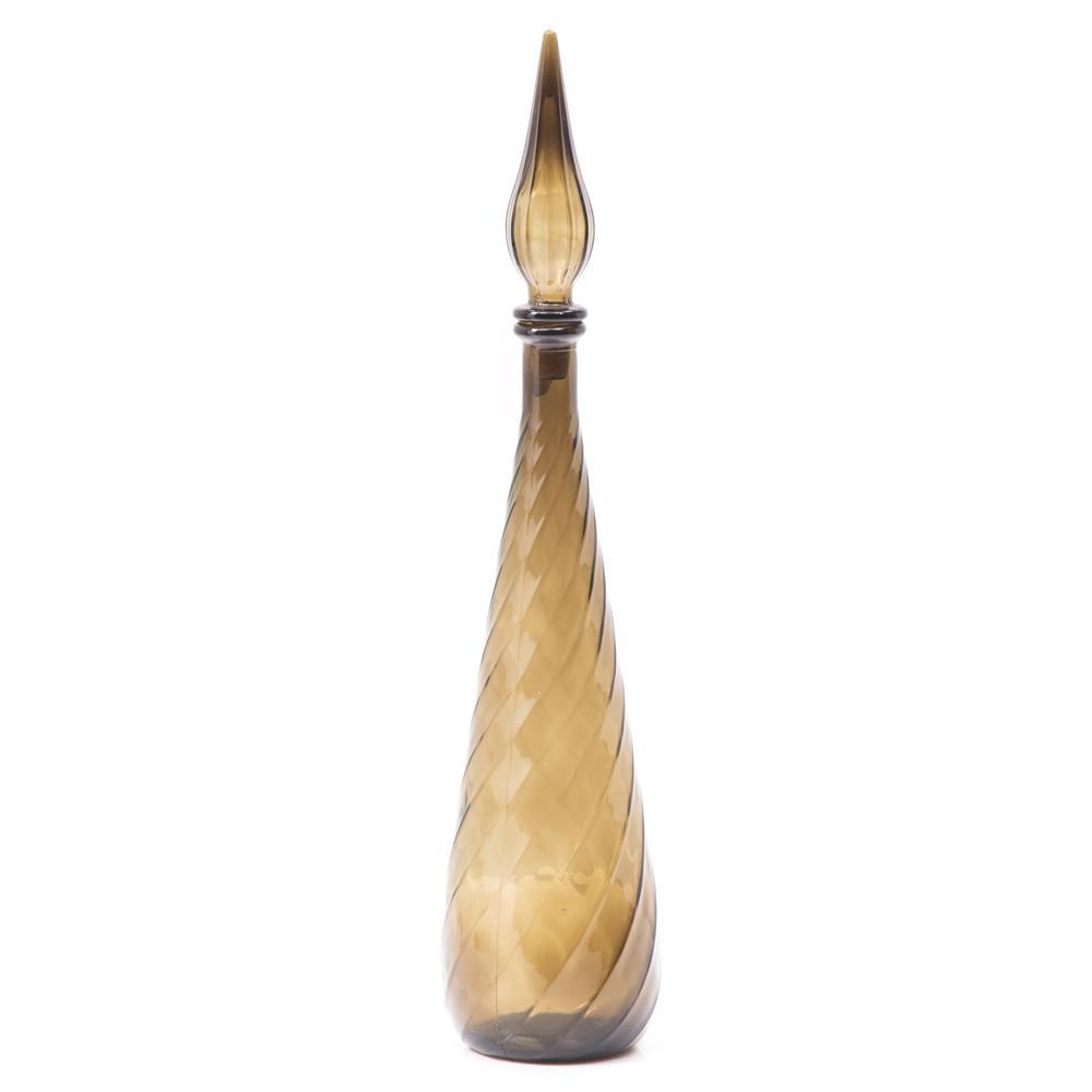 Stone Tear Drop Glass Vase