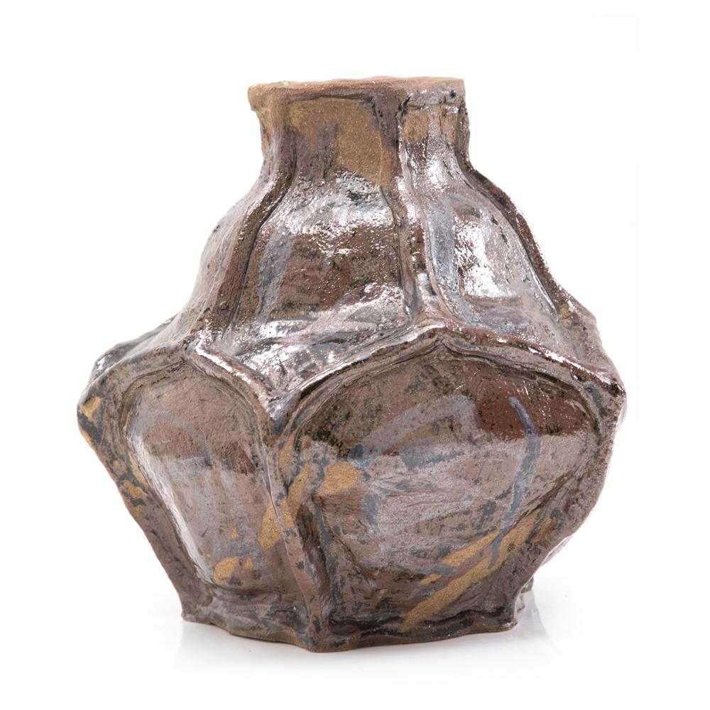 Brown Handmade Ceramic Vase