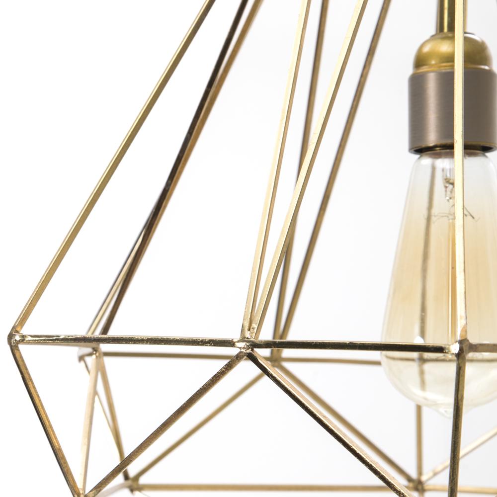 Brass Cage Pendant