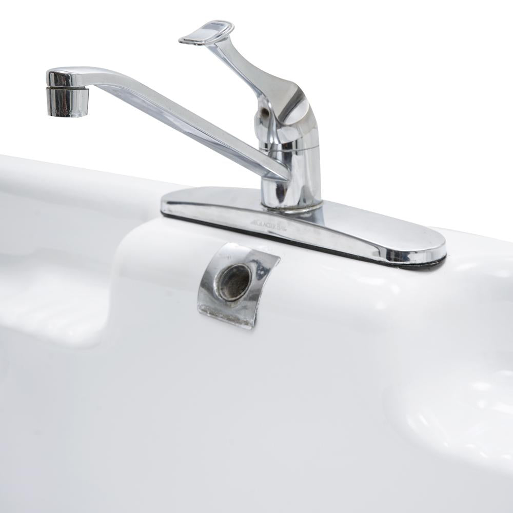 Aqua Blue Sink Cabinet