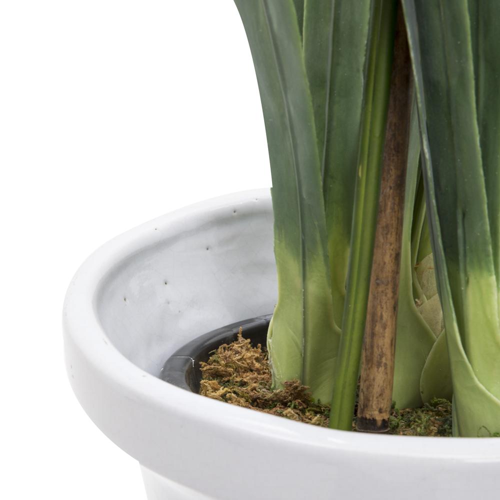 White Tall Pot