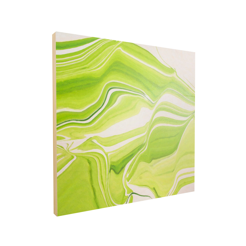 1132 (A+D) Green White Swirl