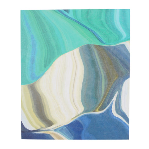 1129 (A+D) Green Blue Swirl A