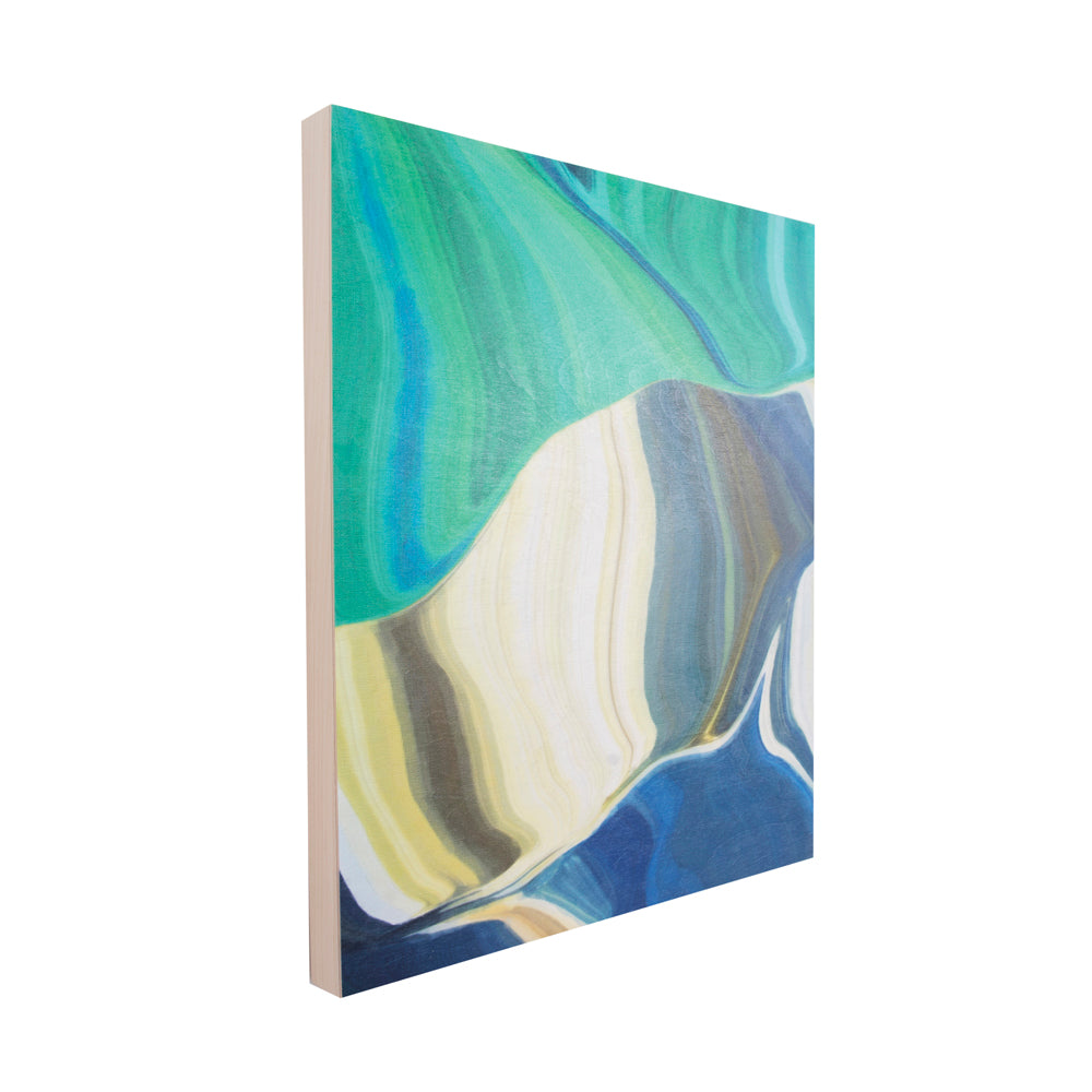 1129 (A+D) Green Blue Swirl A