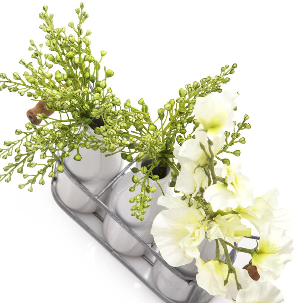 White Milk Bottles Planter Set (A+D)