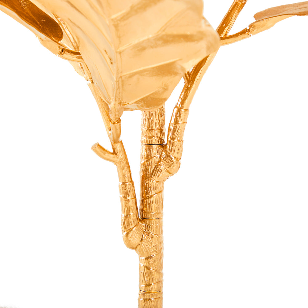 Gold Painted Faux Tree