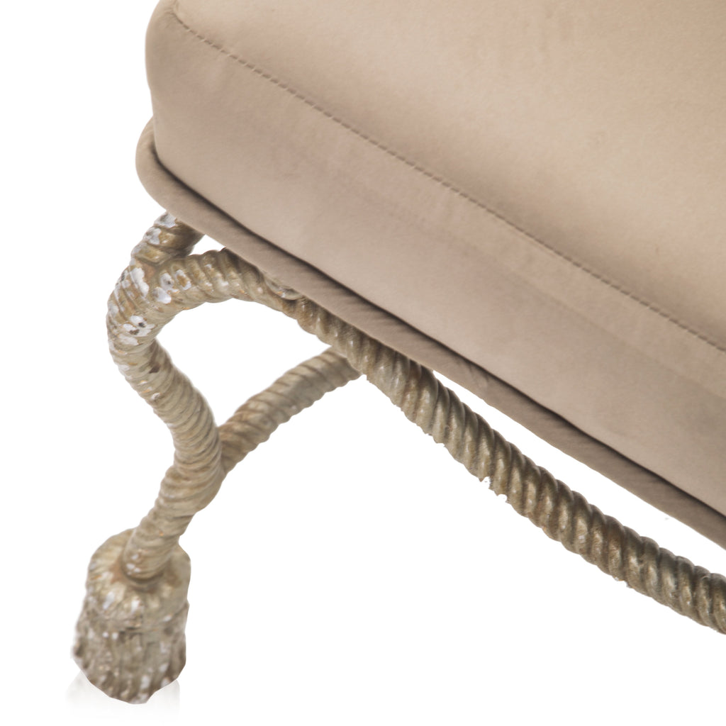 Silver Tassel Dining Chair