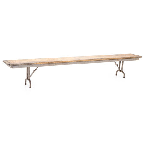 Wood Folding Sidelines Bench
