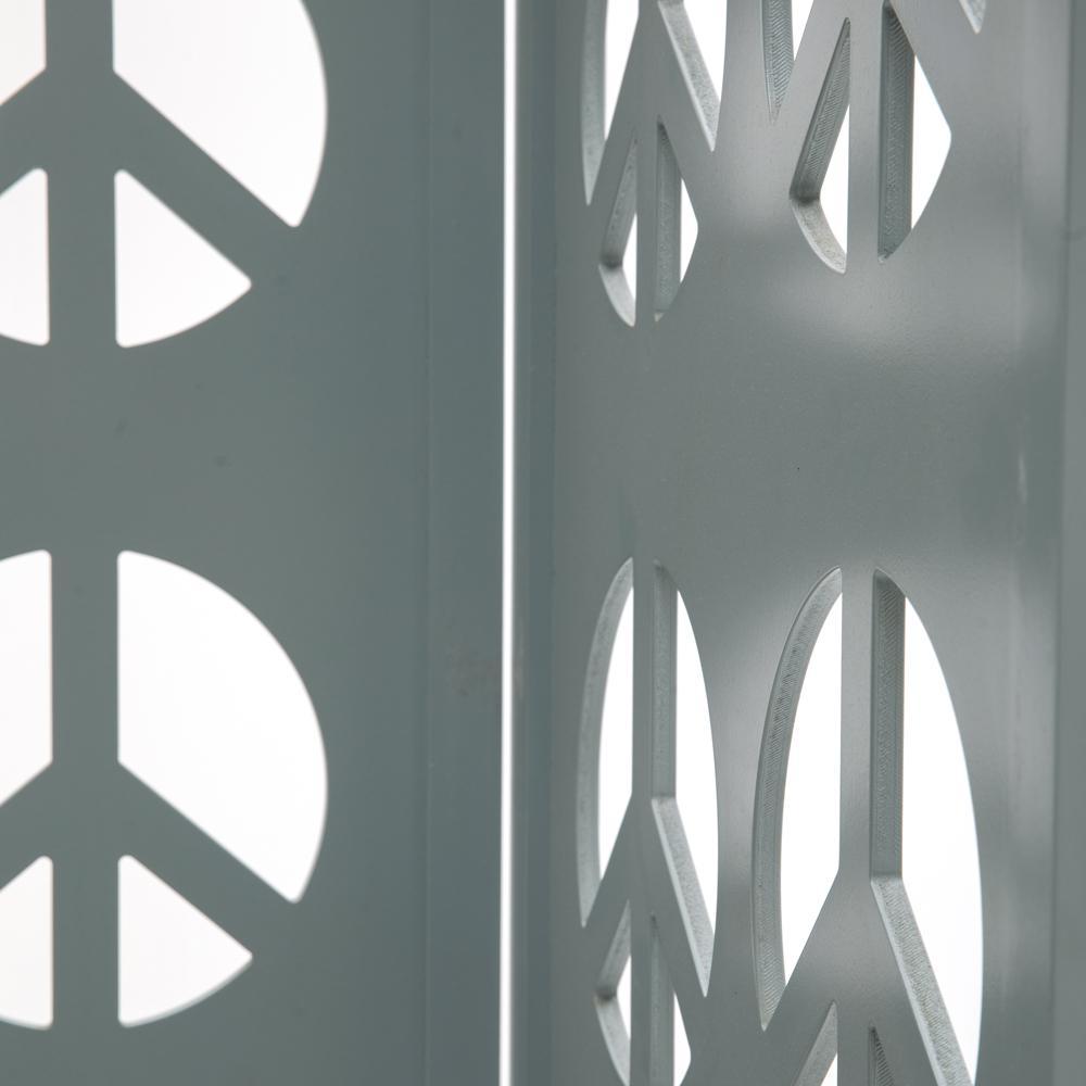 Peace Sign Screen - Blue / Grey