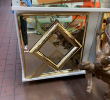 Gold & Silver Decorative Mirror
