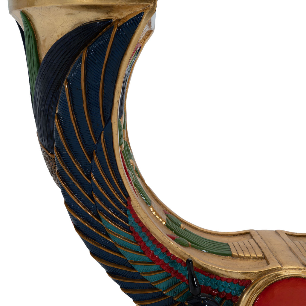 Gold Egyptian Wings Console Table