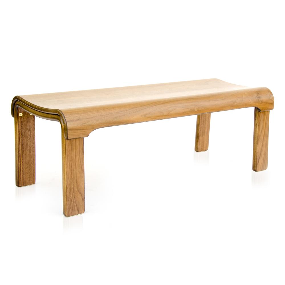 Natural Wood Alpine 4' Bench