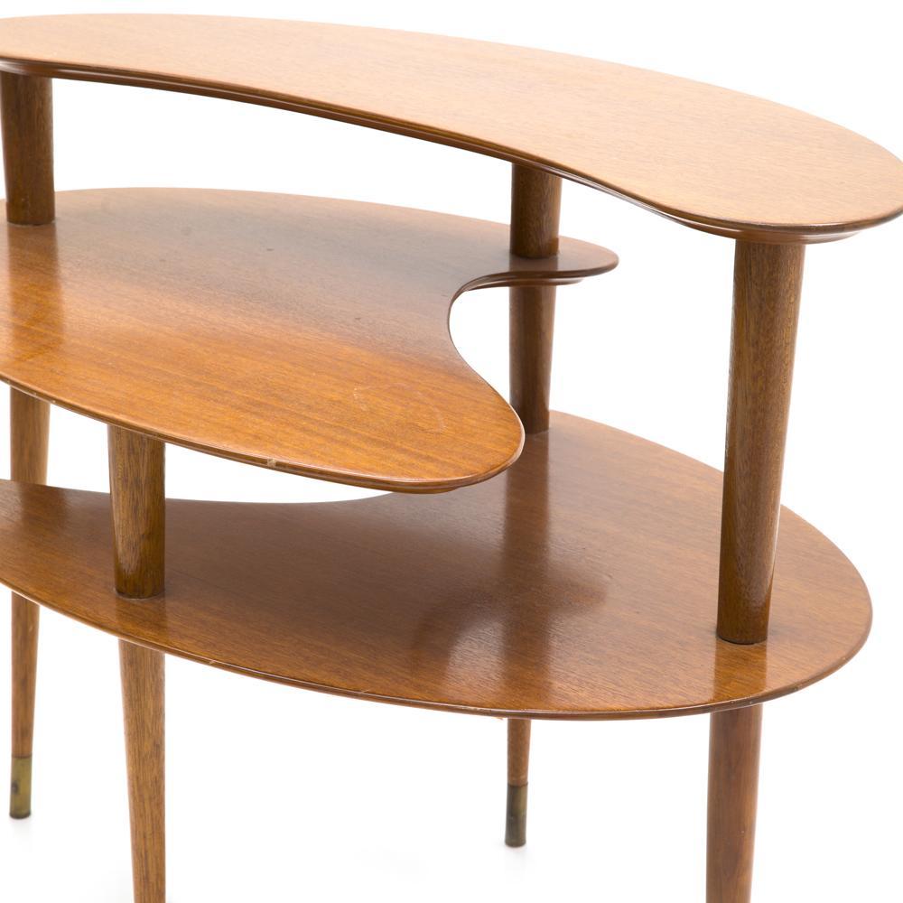 Brown & Saltman Three Tier Side Table