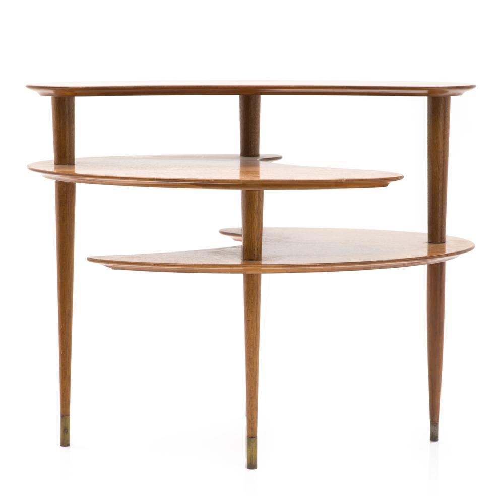 Brown & Saltman Three Tier Side Table