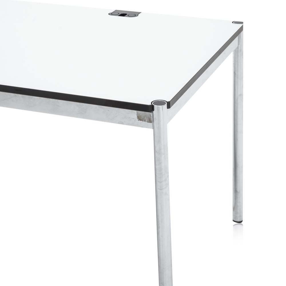 White Modern USM Haller Office Table