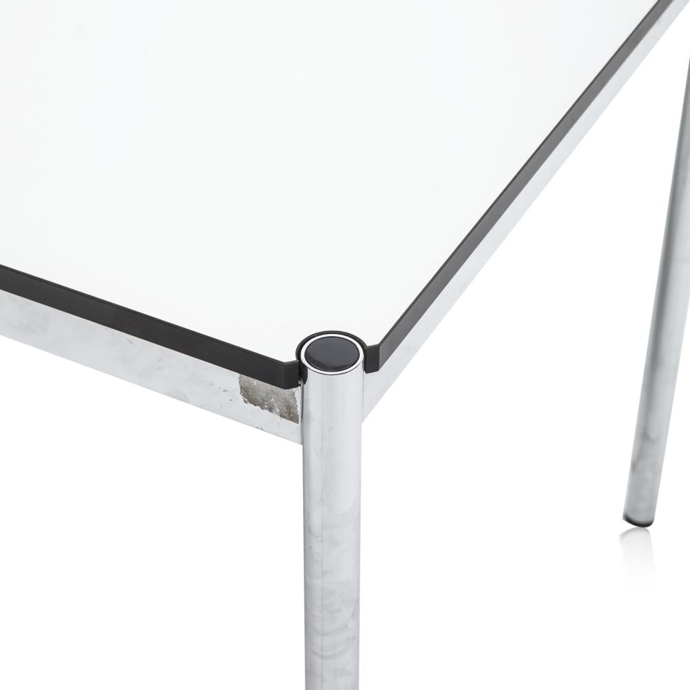 White Modern USM Haller Office Table