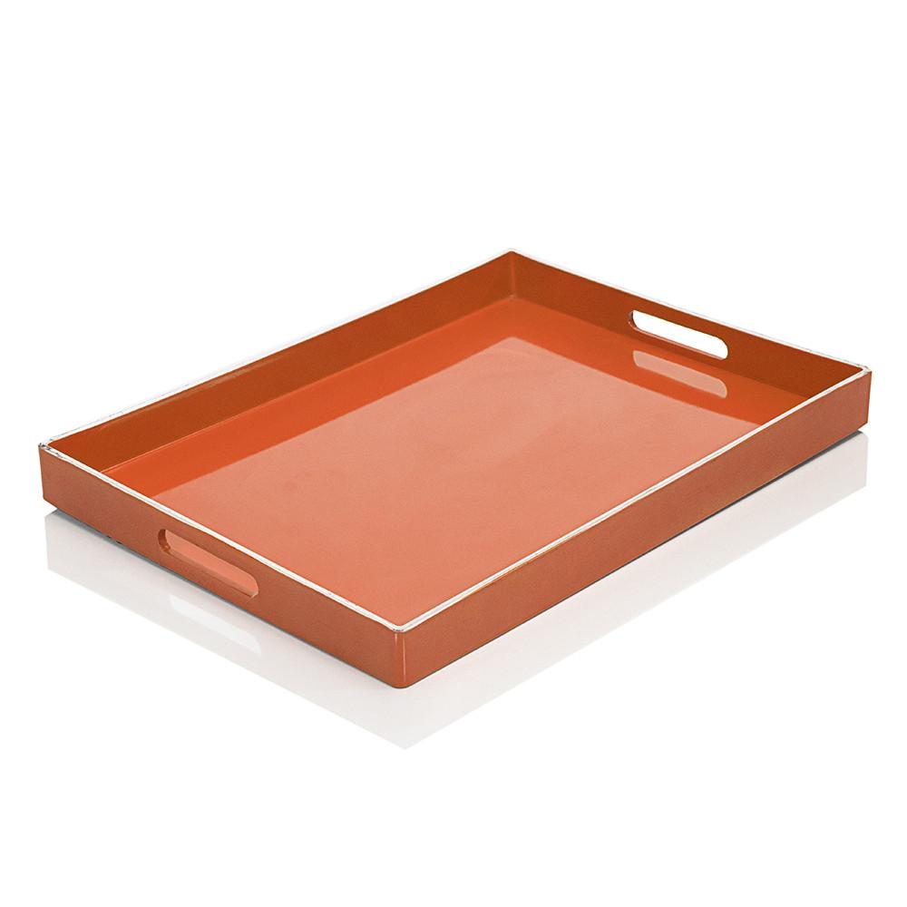 Red Serving Tray
