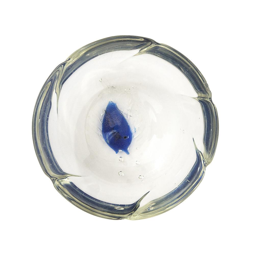 Set of glass Ashtrays