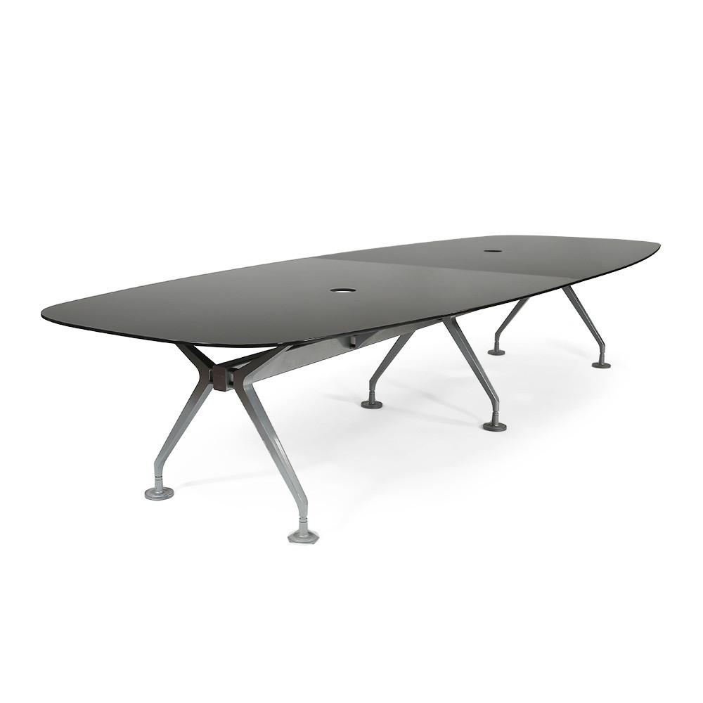 Glass Exoskeleton Conference Table