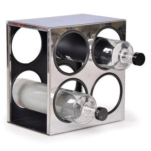 Chrome Bottle Rack