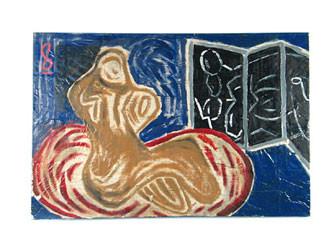 Novak - Abstract Woman Laying
