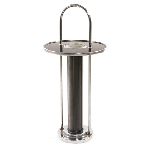 Chrome Handle Standing Ashtray