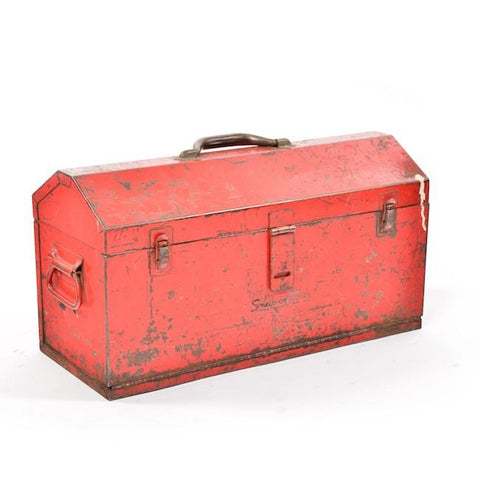 Red Metal Toolbox