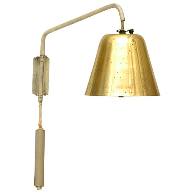 Brass Bell Sconce