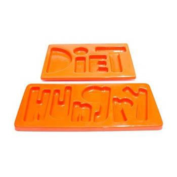 Orange Food Trays