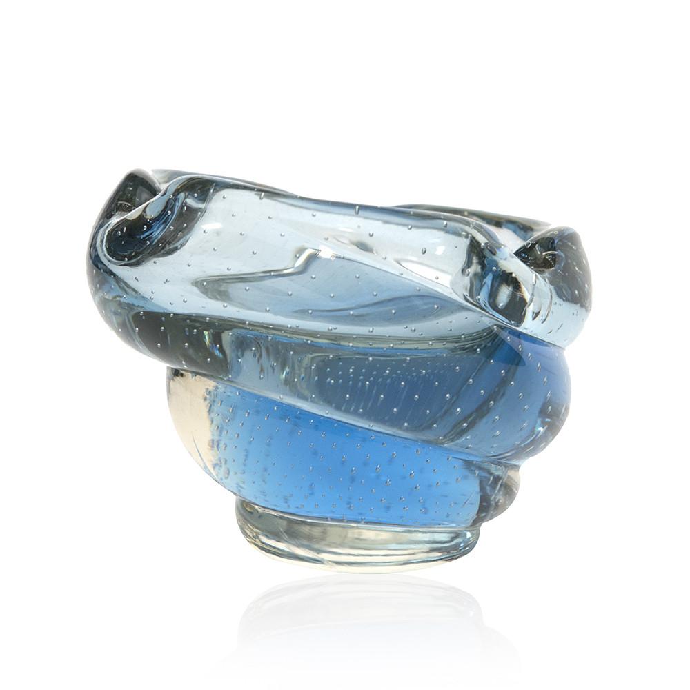 Set of glass Ashtrays