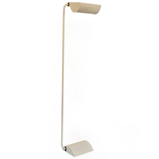 White Metal Floor Lamp