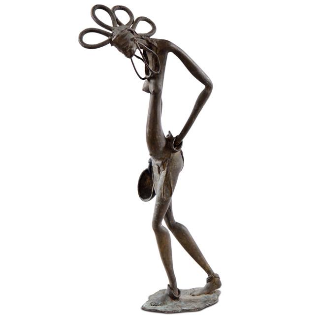 Black African Female Statue