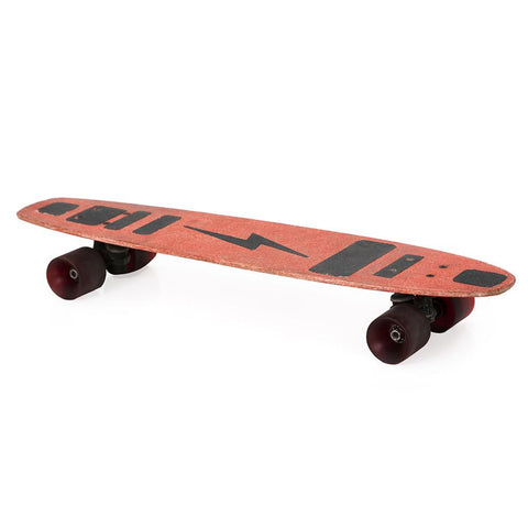 Red Lightning Bolt Skateboard