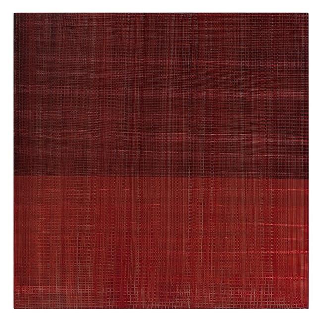 0421 (A+D) Acrylic Red Orange (24" x 24")