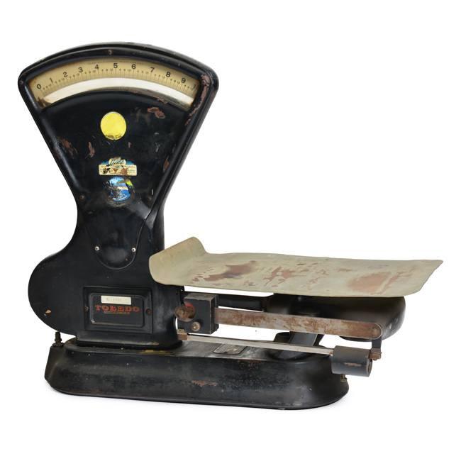 Black Vintage Toledo Scale