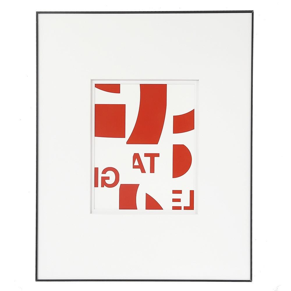0856 (A+D) Graphic RED (16" x 20")