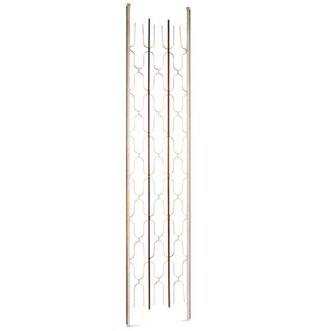 White Metal Single Panel Divider