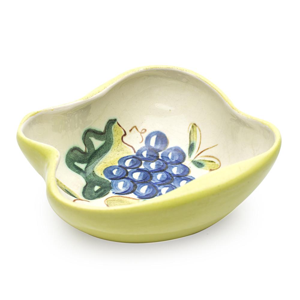 Yellow Ceramic Ashtray