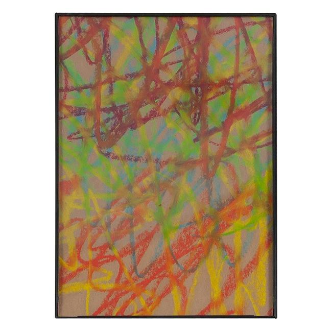 0233 (A+D) Jr Scribble Orange (5" x 7")