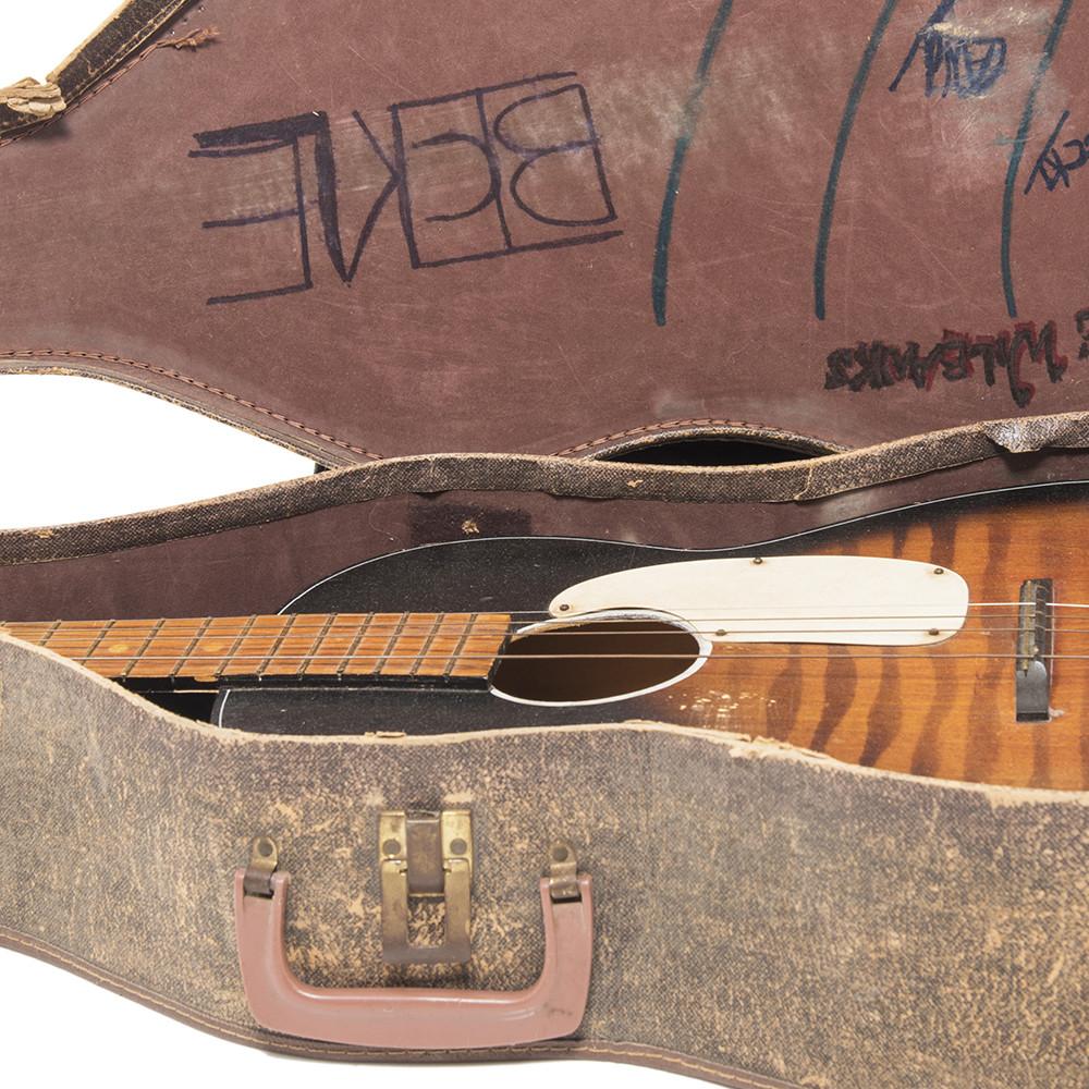 Rustic Guitar and Case
