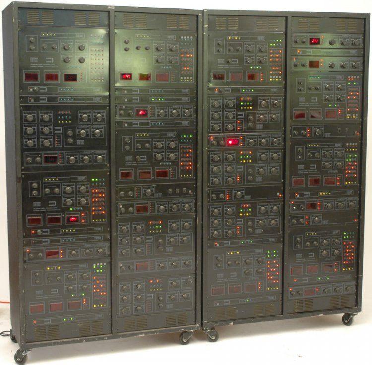 Huge Black LED Electrical Audio Panels